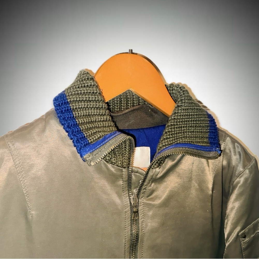 Diesel Industry Green Men’s Bomber Jacket – Size Medium | M – Made in Italy - Picture 3 of 7